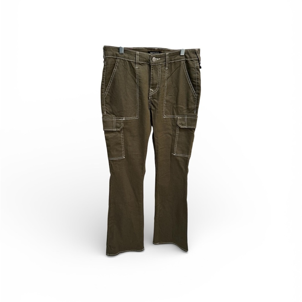 True Religion Kalamata Bobbi Baggy Cargo Pants, Size 29 NWOT Gorpcore